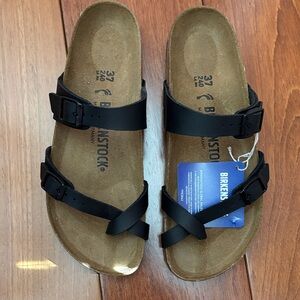Birkenstock Black Mayori  Sandals